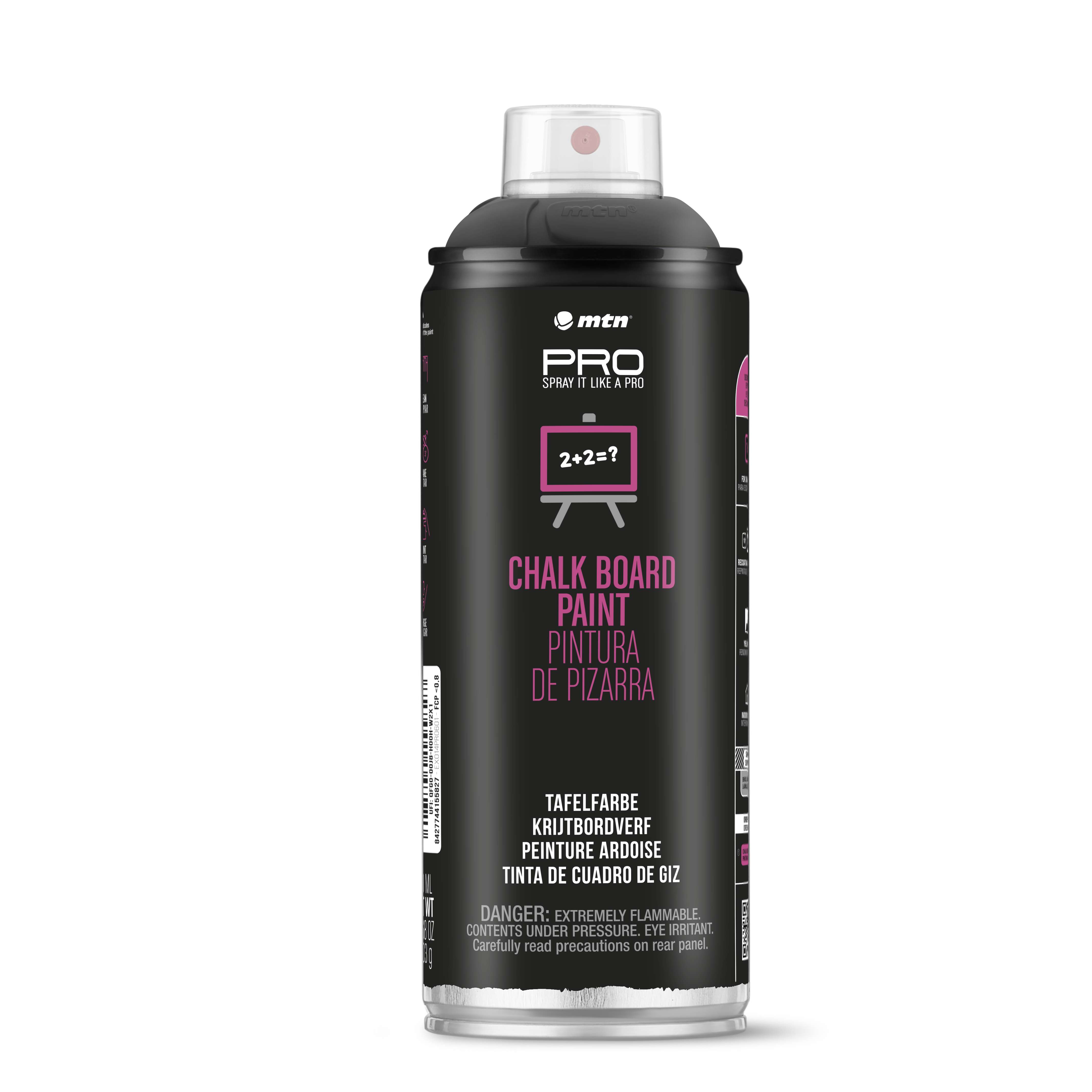 MTN PRO Spray Paint - Chalk Board Paint 400ml - Black