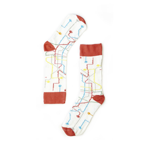 MTN Socks Metro White