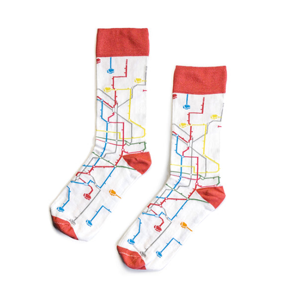 MTN Socks Metro White