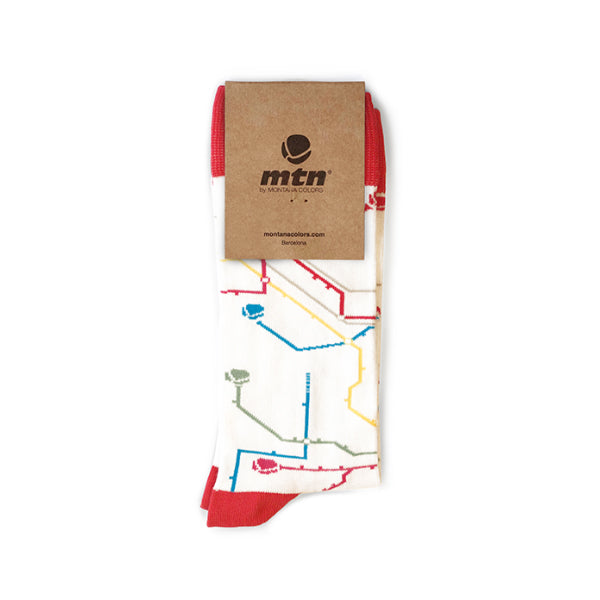 MTN Socks Metro White