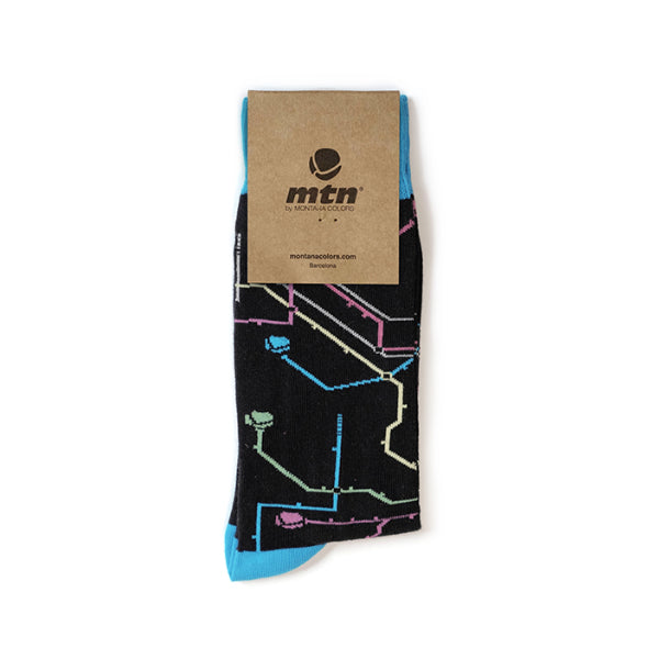 MTN Socks Metro Black